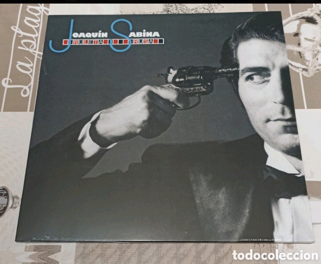 Discos de vinilo: Disco vinilo Joaqu&iacute;n Sabina-Ruleta Rusa. - Foto 1