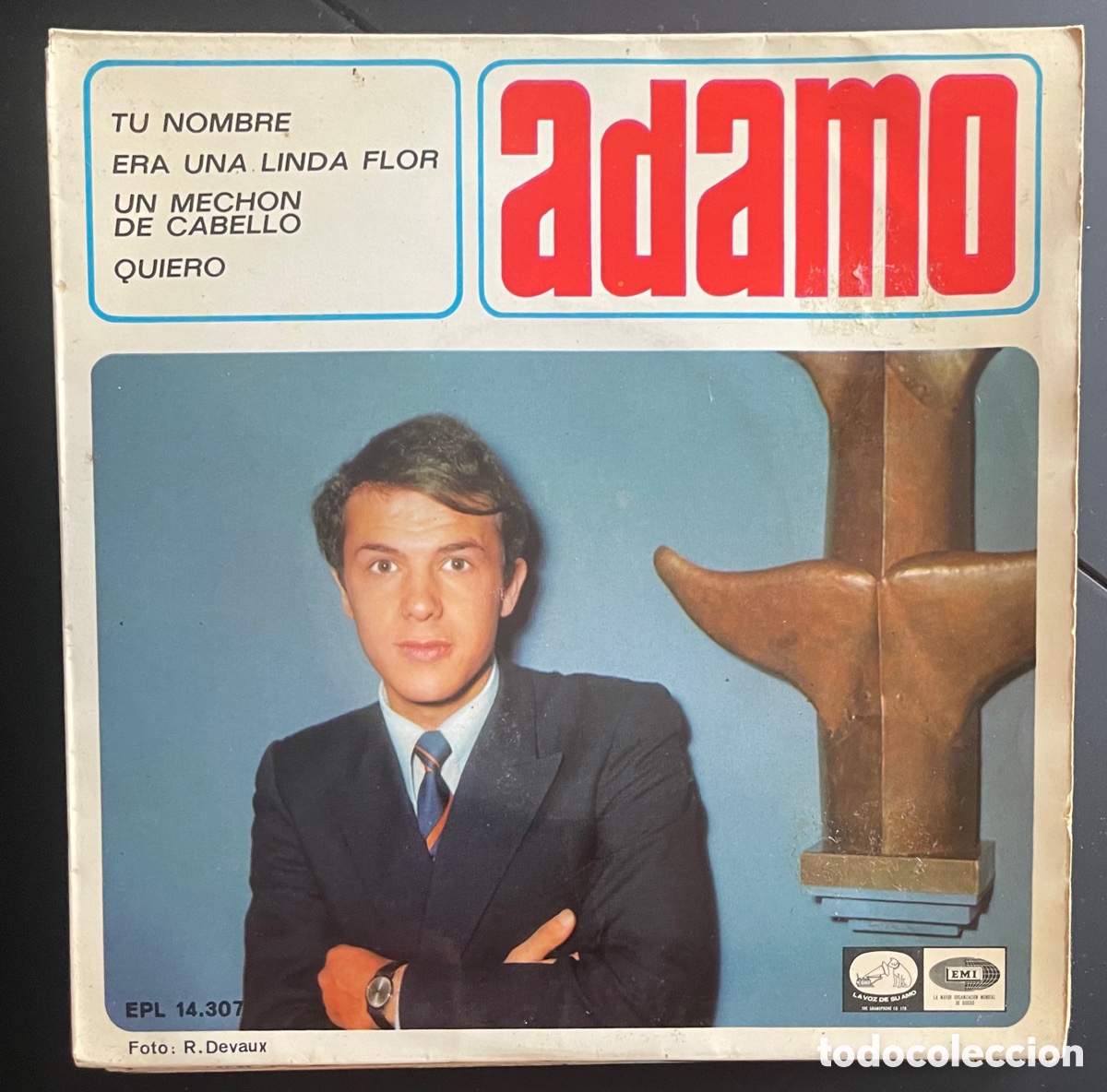 Discos de vinilo: Adamo - Foto 1