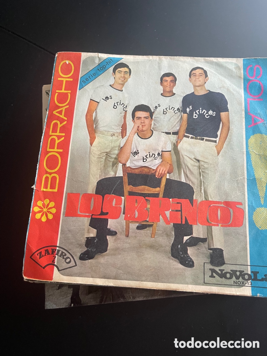 Discos de vinilo: Los Brincos borracho - Foto 1