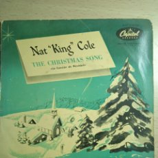 Discos de vinilo: EP 7” NAT KING COLE. THE CHRISTMAS SONG.. Lote 379882209