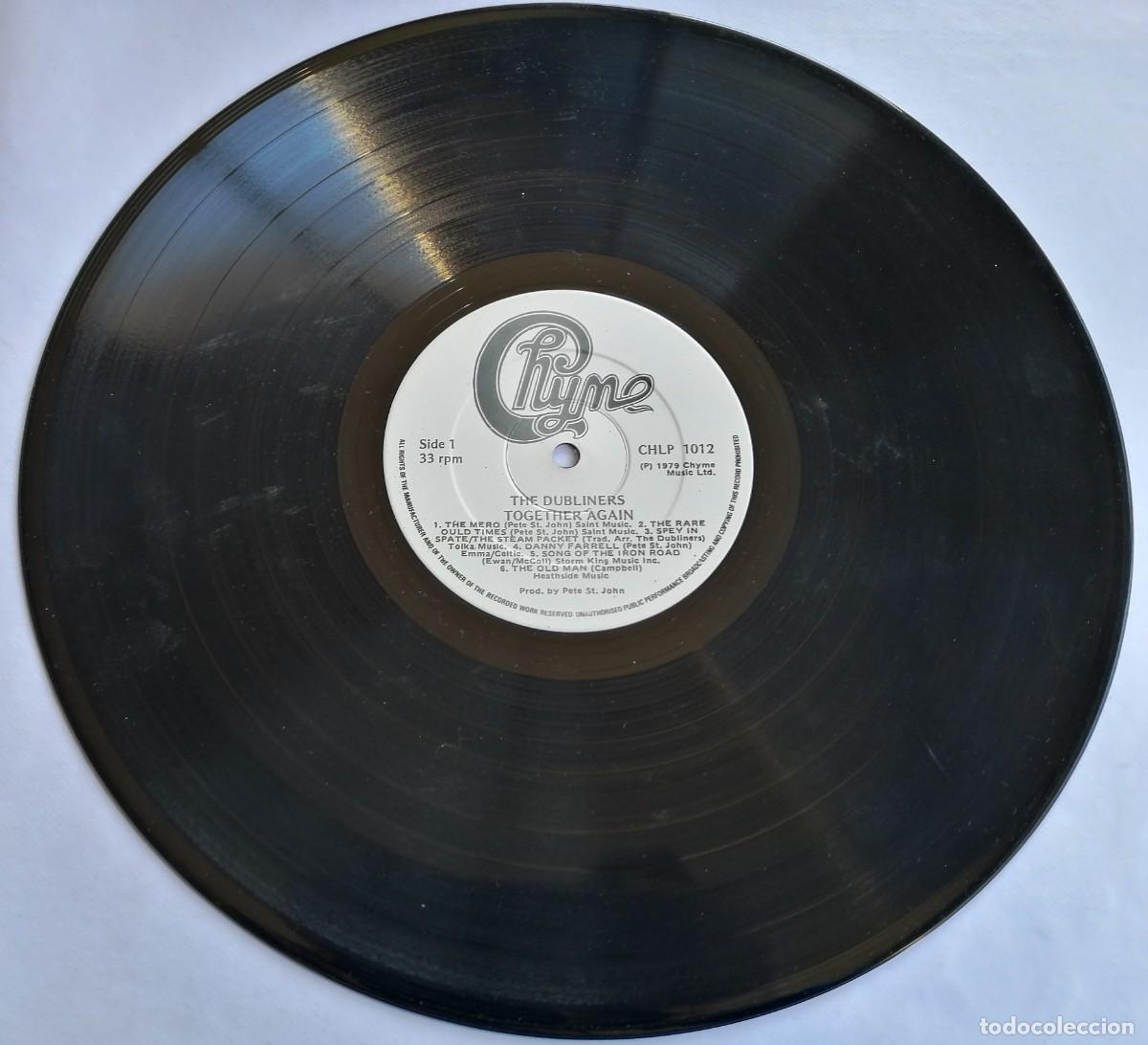 Discos de vinilo: Dubliners, Together Again, Chyme CHLP 1012, IRLANDA - Foto 5