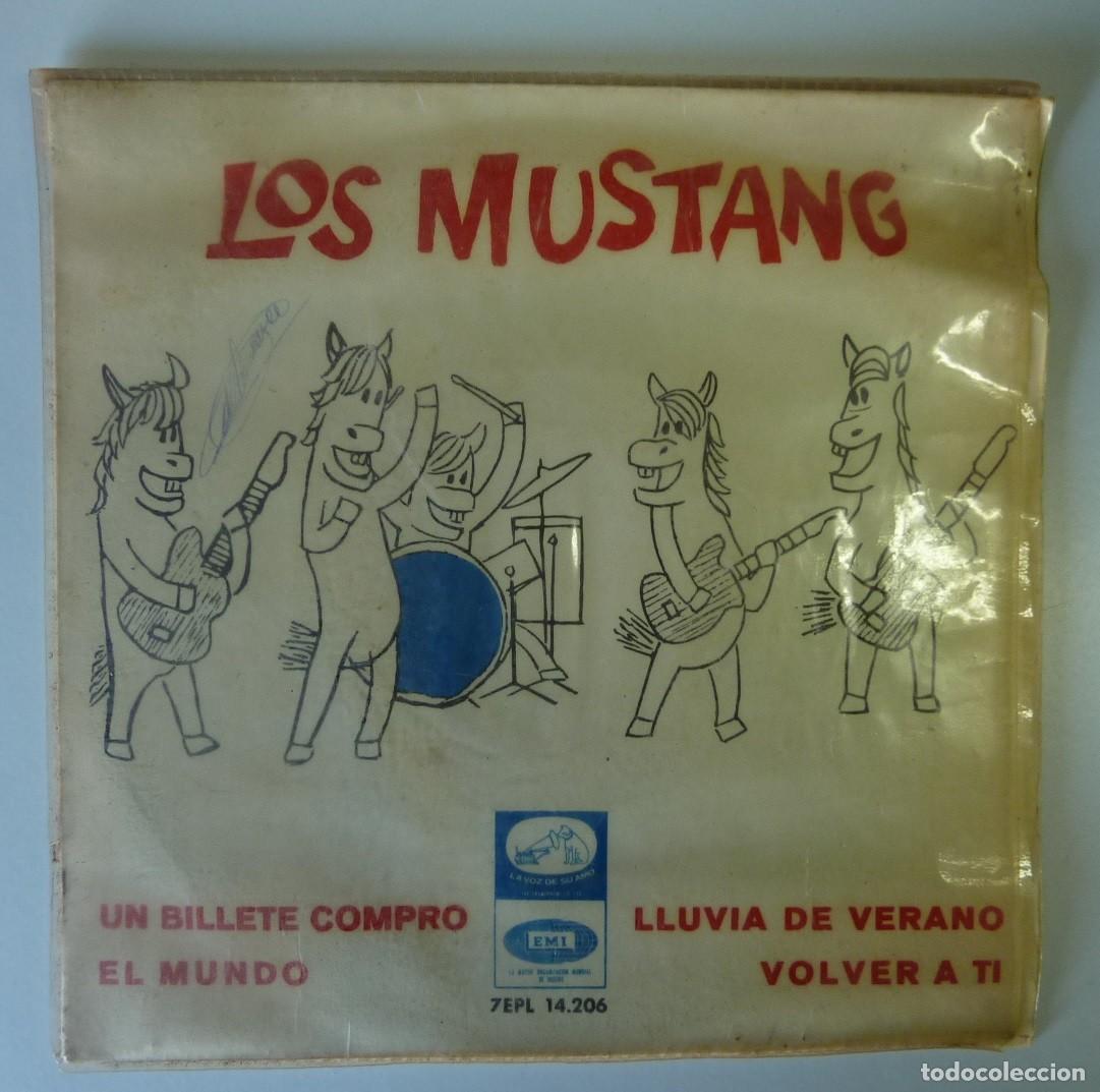 Discos de vinilo: LOS MUSTANG / UN BILLETE COMPRO+3 / 1965 / SINGLE - Foto 1