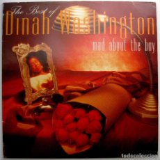 Discos de vinilo: DINAH WASHINGTON - THE BEST OF - MAD ABOUT THE BOY - LP MERCURY 1992 BPY. Lote 380197979