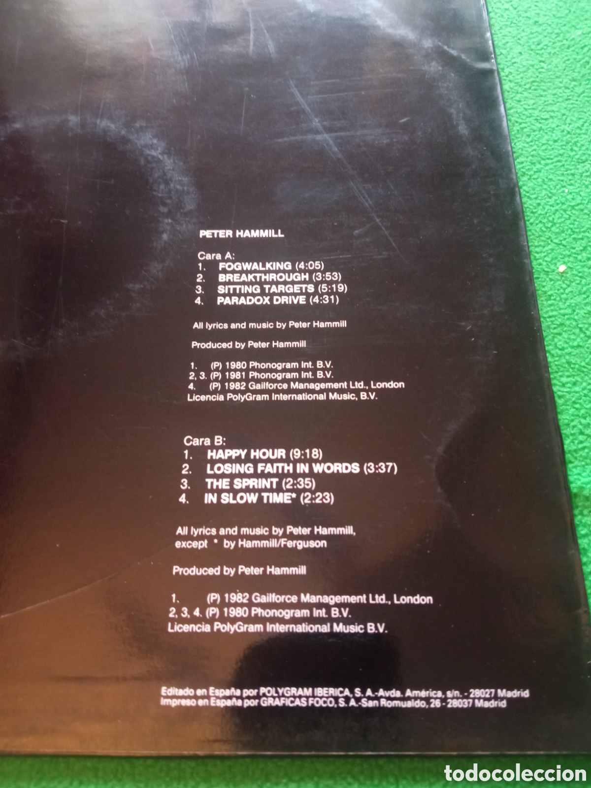 Discos de vinilo: P&eacute;ter Hammill - Same Vinilo Lp - Foto 2