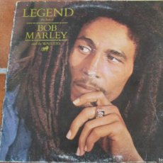 Discos de vinilo: BOB MARLEY & THE WAILERS- LEGEND, THE BEST OF. LP SPANISH 7”, 1984 DMM ED. SIMPLE FOLDER. ACEPTABLE. Lote 380226799