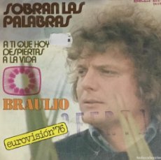 Discos de vinilo: BRAULIO - SOBRAN LAS PALABRAS. Lote 380260134