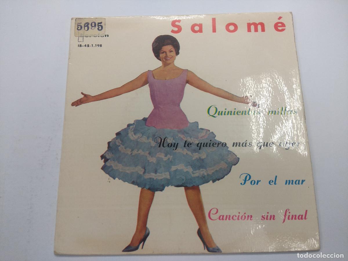 Discos de vinilo: SALOME/QUINIENTAS MILLAS/SINGLE. - Foto 1