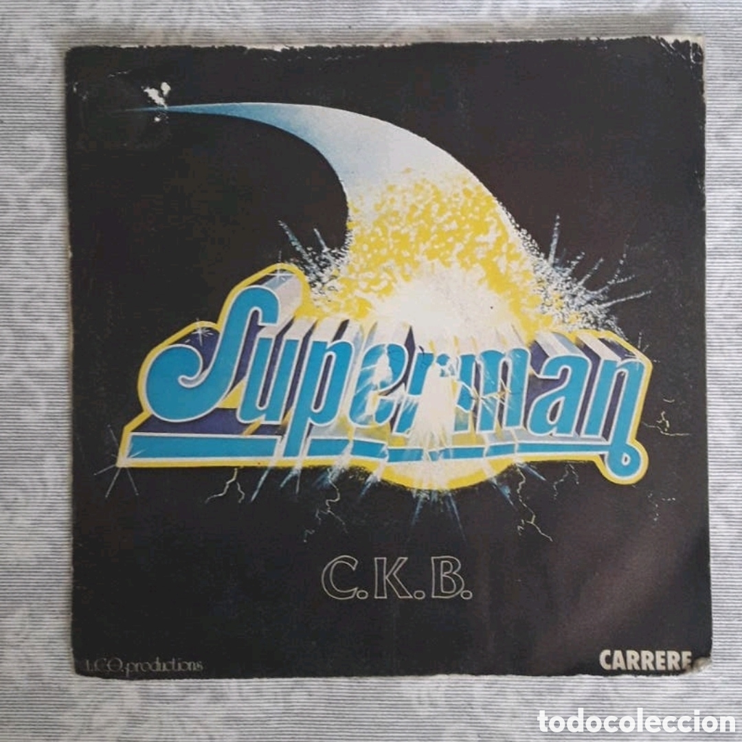 Discos de vinilo: Single C.K.B.&nbsp;Superman / Instrumental - Foto 1