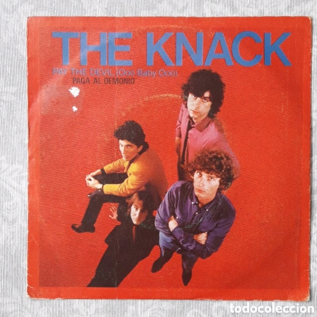 Discos de vinilo: Single The Knack. Pay the Devil (Paga al demonio) - Foto 1