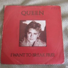 Discos de vinilo: QUEEN - I WANT TO BREAK FREE - SINGLE 7” 45 RPM - 1984. Lote 380289099