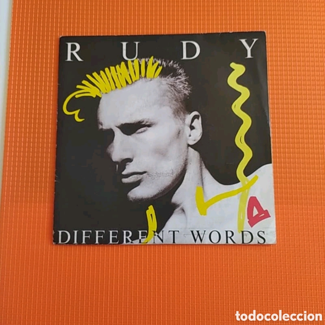 Discos de vinilo: Single Rudy. Different words - Foto 1