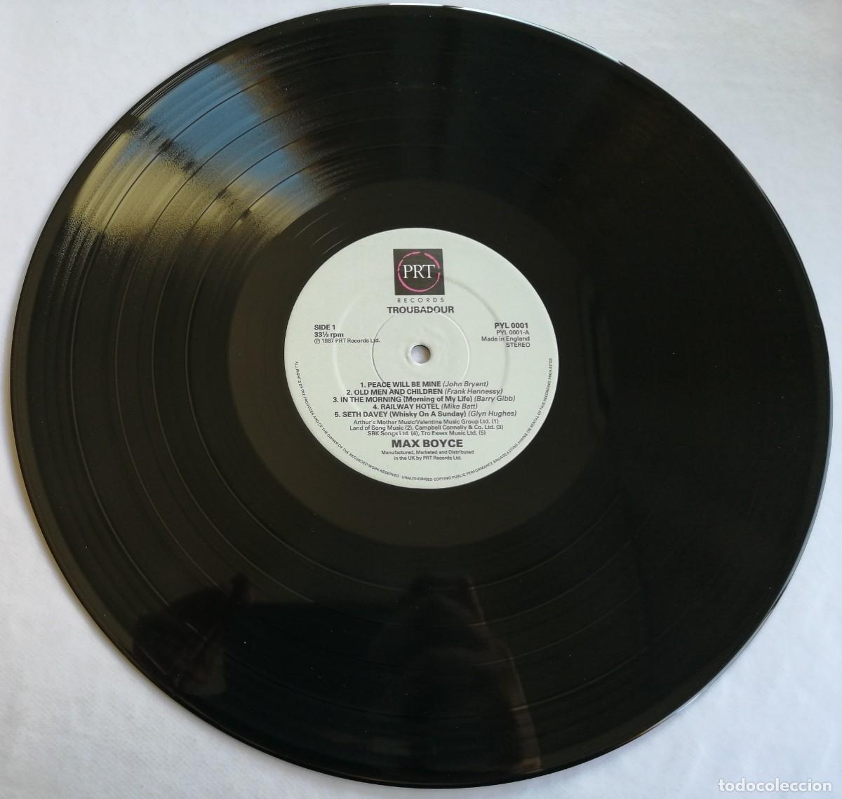 Discos de vinilo: Max Boyce, Troubadour, PRT PYL 0001 - Foto 3