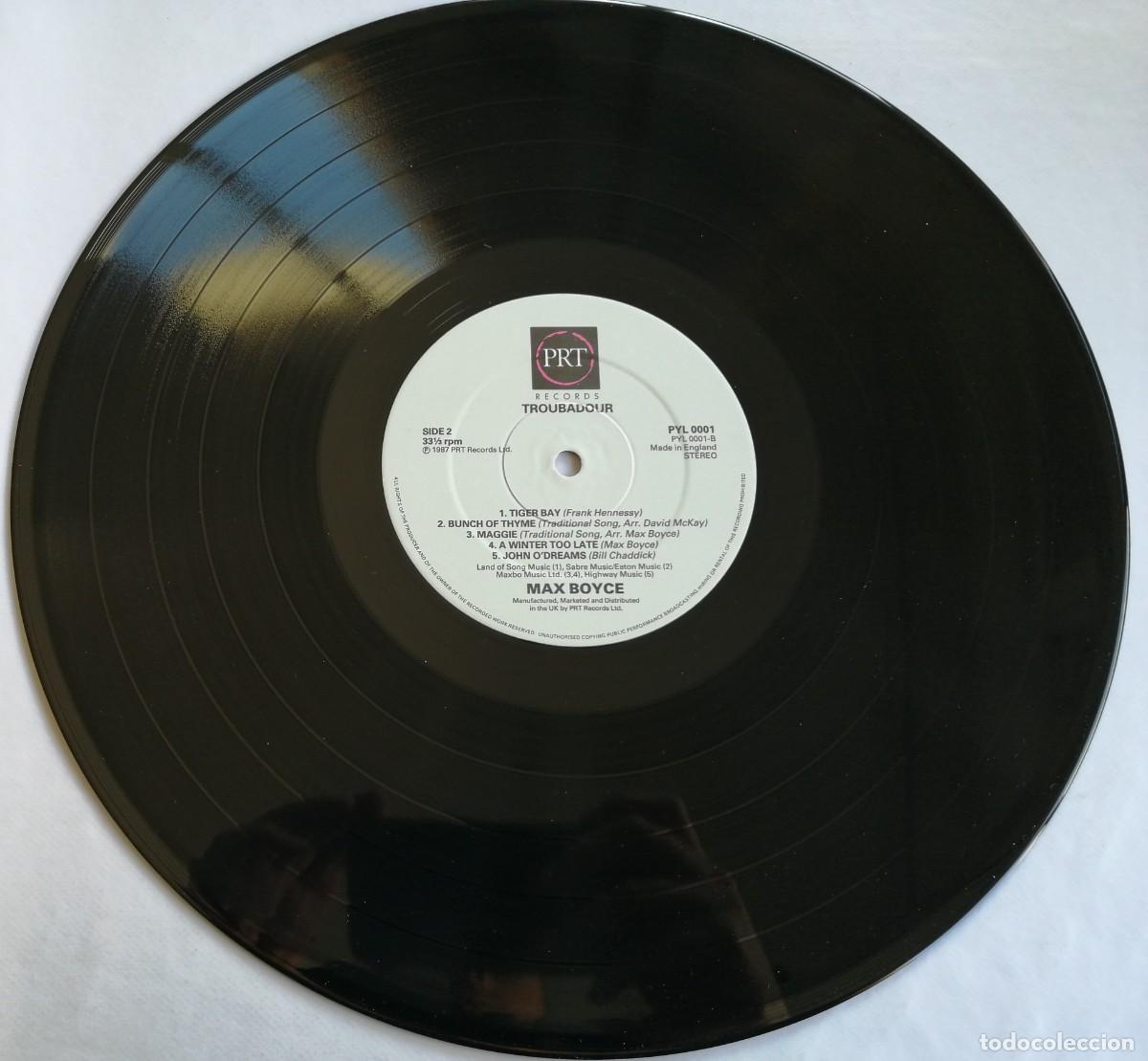 Discos de vinilo: Max Boyce, Troubadour, PRT PYL 0001 - Foto 5