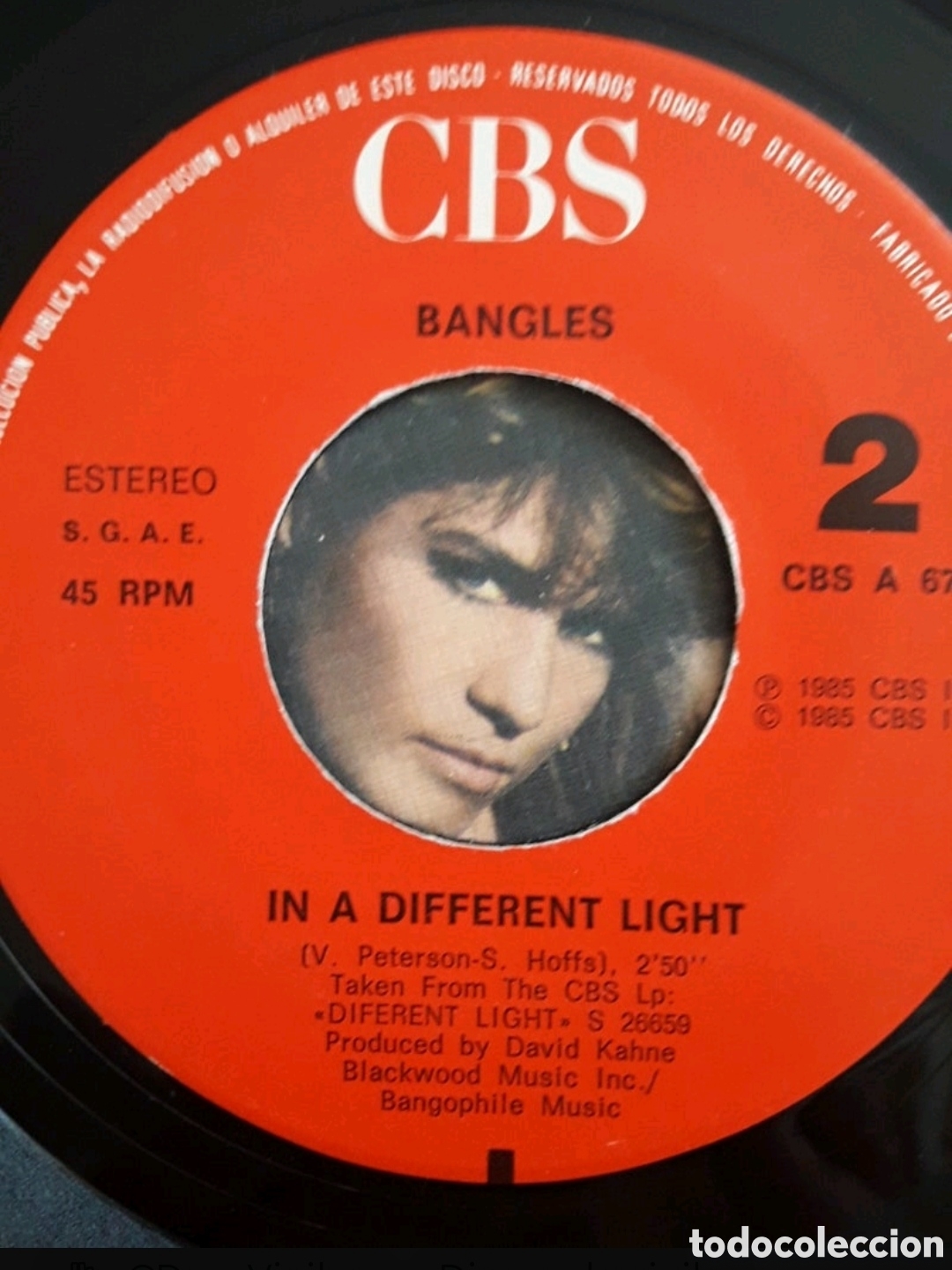 Discos de vinilo: Single Bangles. Manic Monday - Foto 4