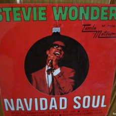 Discos de vinilo: STEVIE WONDER NAVIDAD EN SOUL AVE MARIA . THE LITTLE DRUMMER BOY . WHAT CHRISTMAS MEANS TO ME. Lote 380351919