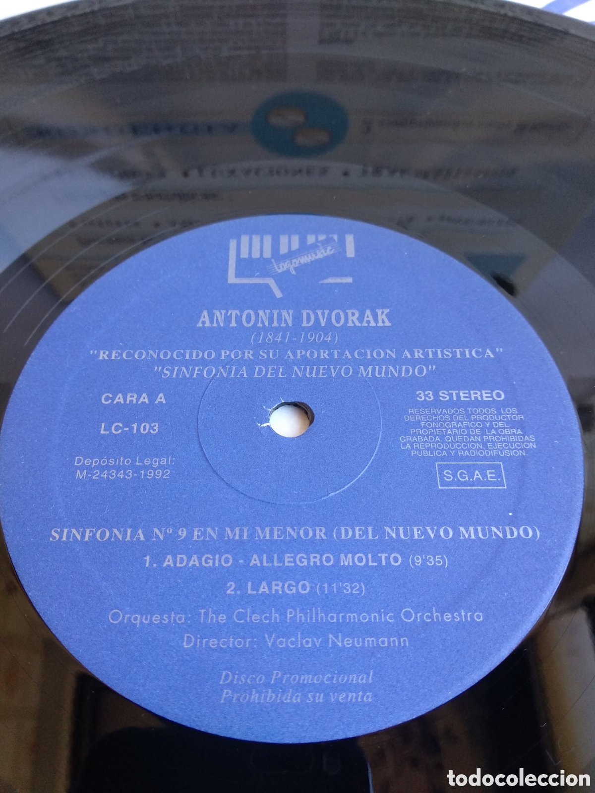Discos de vinilo: *ANTONIN DVORAK, SPAIN, LOGOMUSIC - Foto 3
