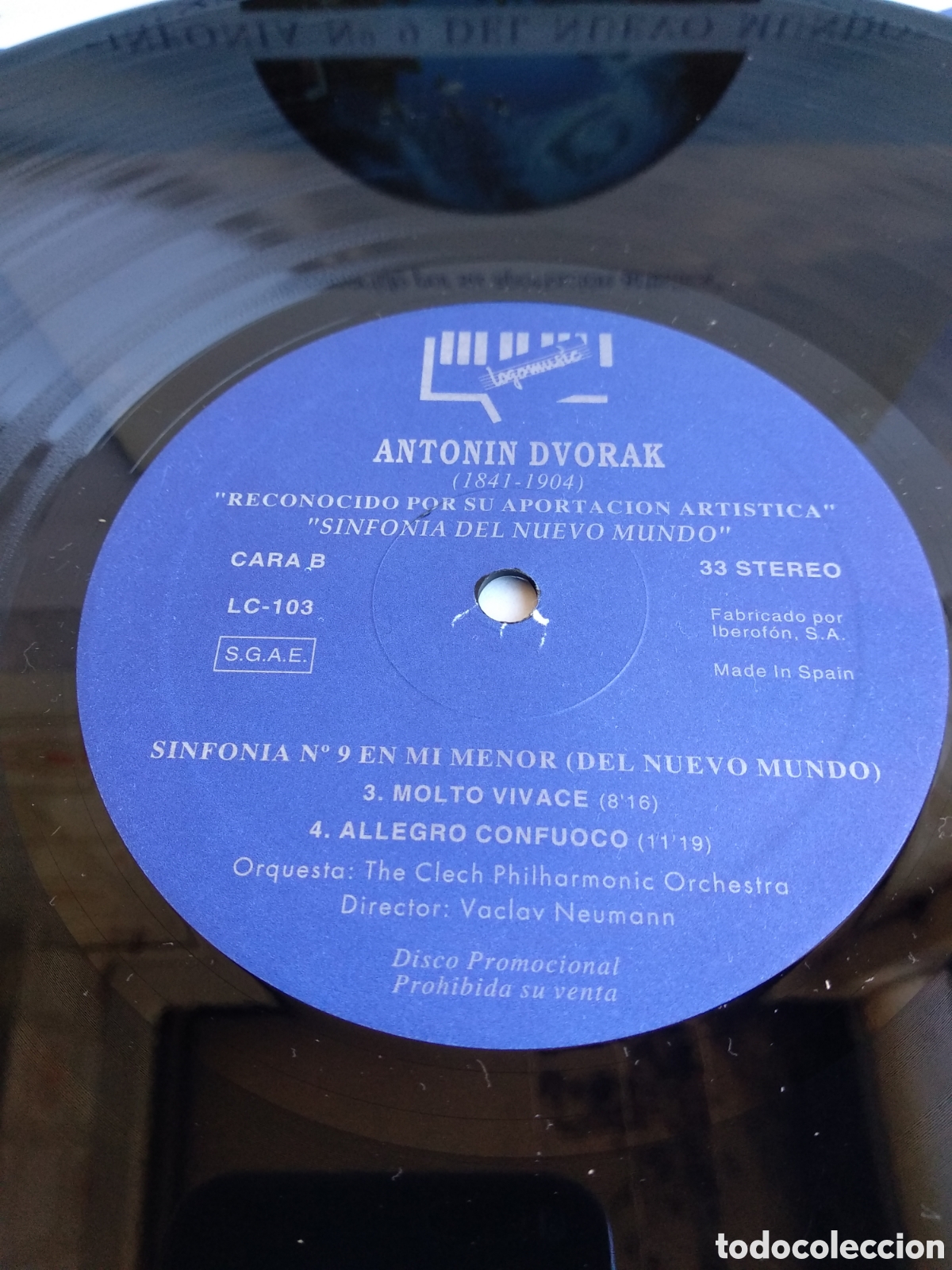 Discos de vinilo: *ANTONIN DVORAK, SPAIN, LOGOMUSIC - Foto 4