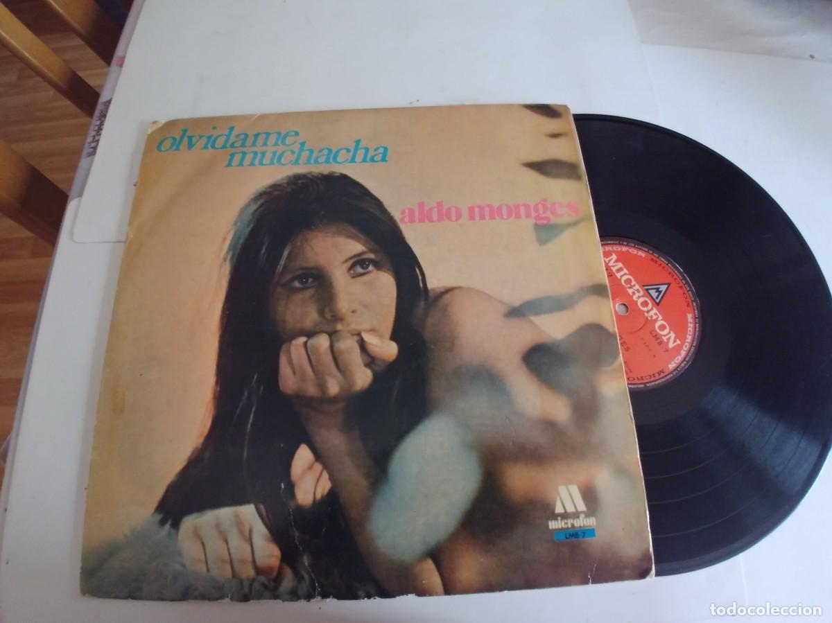Discos de vinilo: ALDO MONGES-LP OLVIDAME MUCHACHA - Foto 1