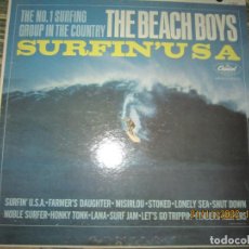 Discos de vinilo: THE BEACH BOYS - SURFIN U.S.A. LP - ORIGINAL U.S.A. - CAPITOL RECORDS 1963 - RAINBOW LABEL - MONO -