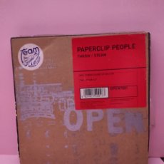 Discos de vinilo: PAPERCLIP PEOPLE - THROW / STEAM 7” 1997. Lote 380379404