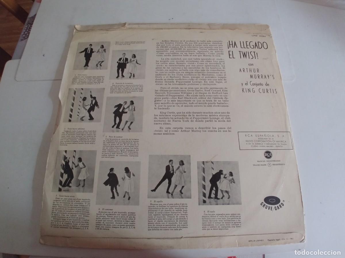 Discos de vinilo: ARTHUR MURRAY-LP THE TWIST - Foto 2