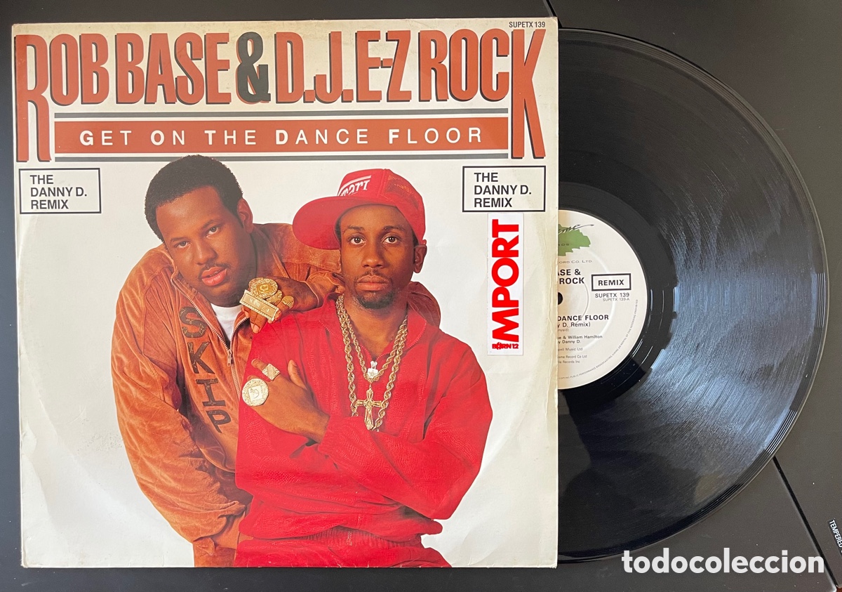 Discos de vinilo: Rob base & D.J. Rock - Foto 1