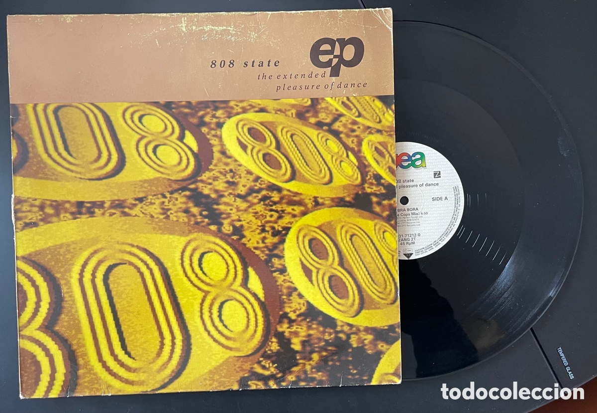 Discos de vinilo: 808 state the extended of Dance - Foto 1
