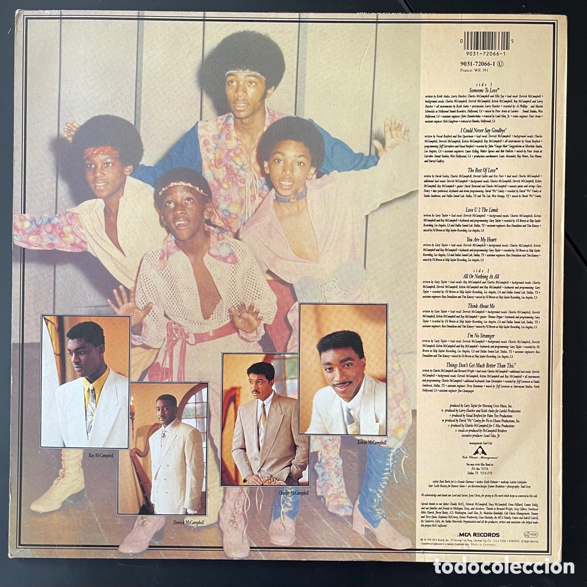 Discos de vinilo: Mac Band love u2 the limit - Foto 2