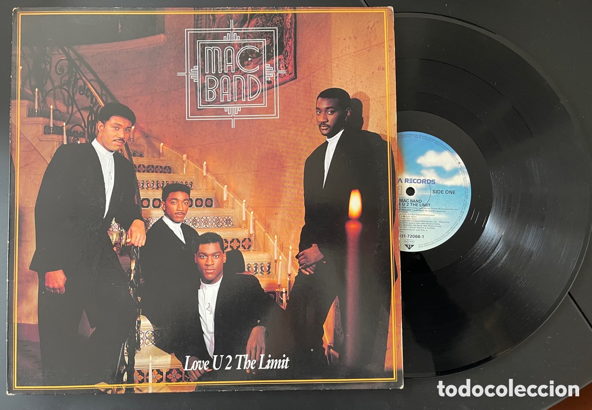 Discos de vinilo: Mac Band love u2 the limit - Foto 1