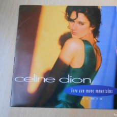 Discos de vinilo: CELINE DION, SG, LOVE CAN MOVE MOUNTAINS, AÑO 1992, CBS-SONY, ARIC 160 PROMOCIONAL. Lote 380418389