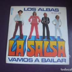 Discos de vinilo: LOS ALBAS – LA SALSA / VAMOS A BAILAR - SG BELTER 1976 - POP VERANO 70'S - SIN APENAS USO