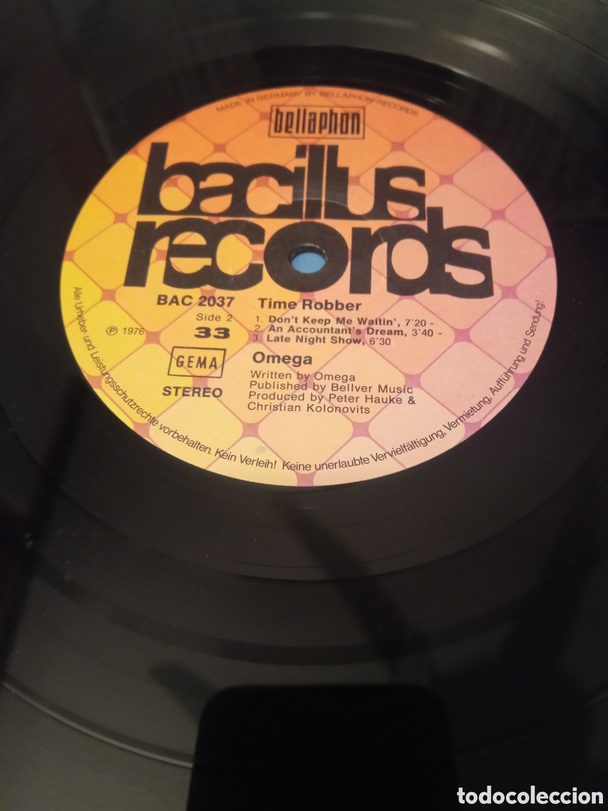 Discos de vinilo: Omega - Time Robber Vinilo Lp - Foto 3