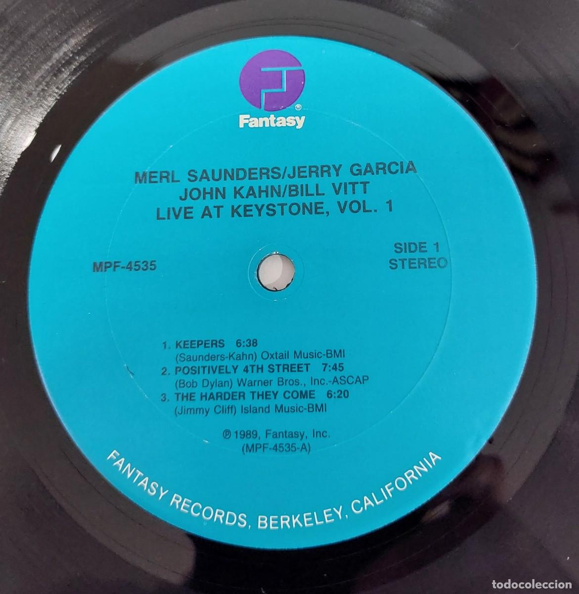 Discos de vinilo: MERL SAUNDRES, JERRY GARCIA - Foto 3