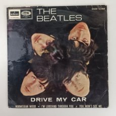 Discos de vinilo: THE BEATLES. DRIVE MY CAR. EP