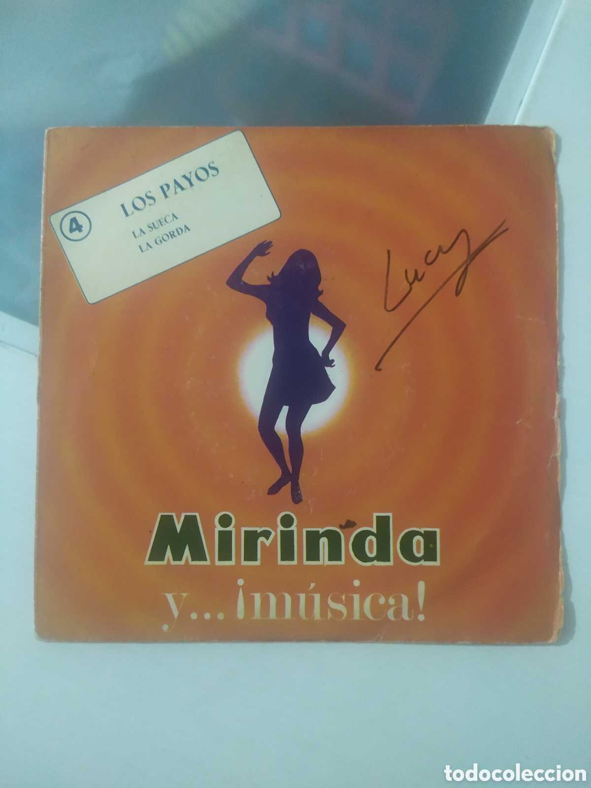 Discos de vinilo: Single Los Payos. La sueca / La gorda - Foto 1