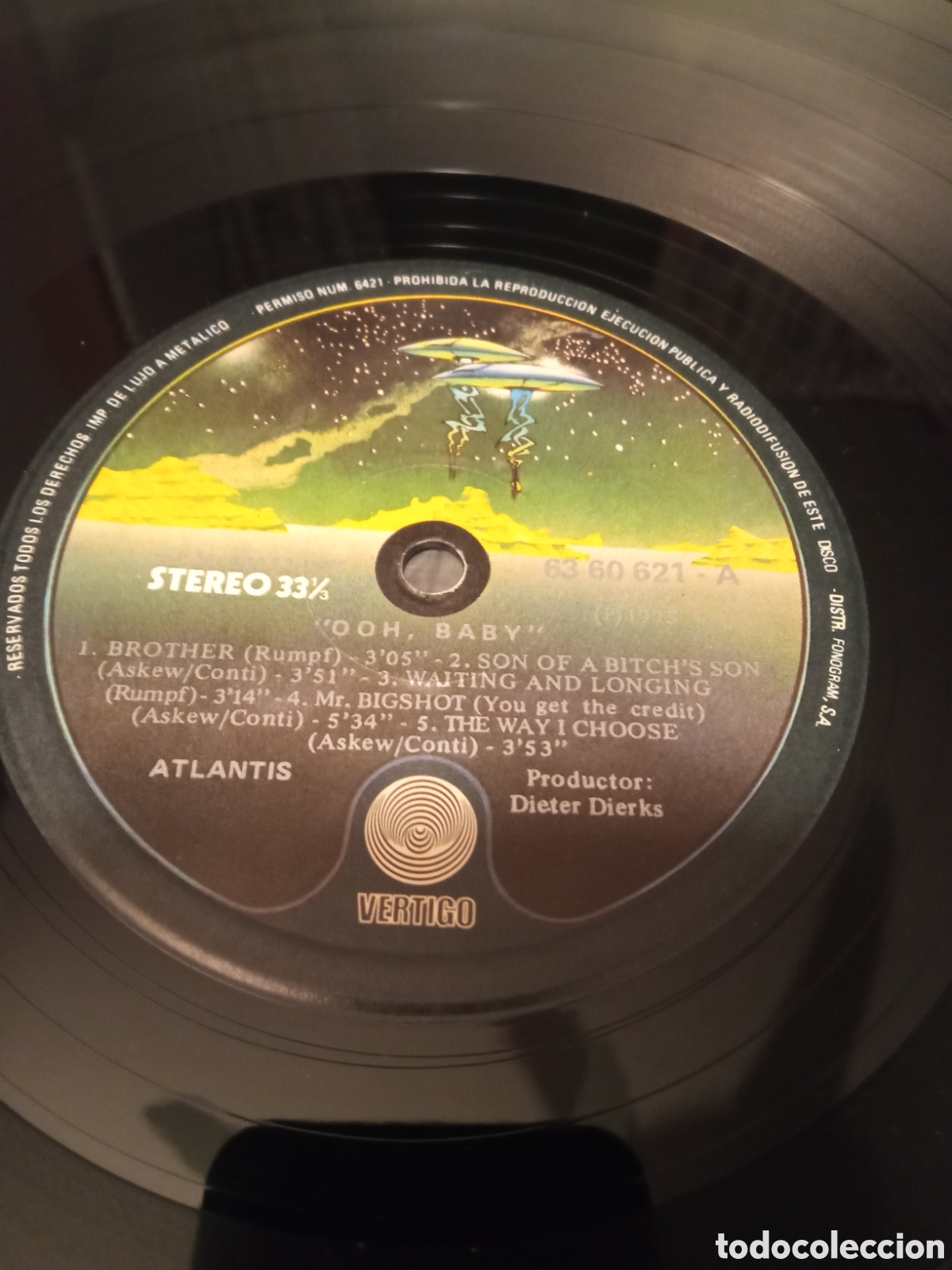 Discos de vinilo: Atlantis - Ooh Baby Vinilo Lp - Foto 3