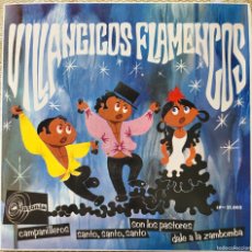 Discos de vinilo: A BELEN VAN LOS GITANOS VILLANCICOS FLAMENCOS EP SELLO TRIANGULO AÑO 1967.... Lote 380437274