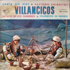 Discos de vinilo: CORO DE NIÑOS Y ORQUESTA VILLANCICOS EP SELLO LA VOZ DE SU AMO AÑO 1958..... Lote 380439744