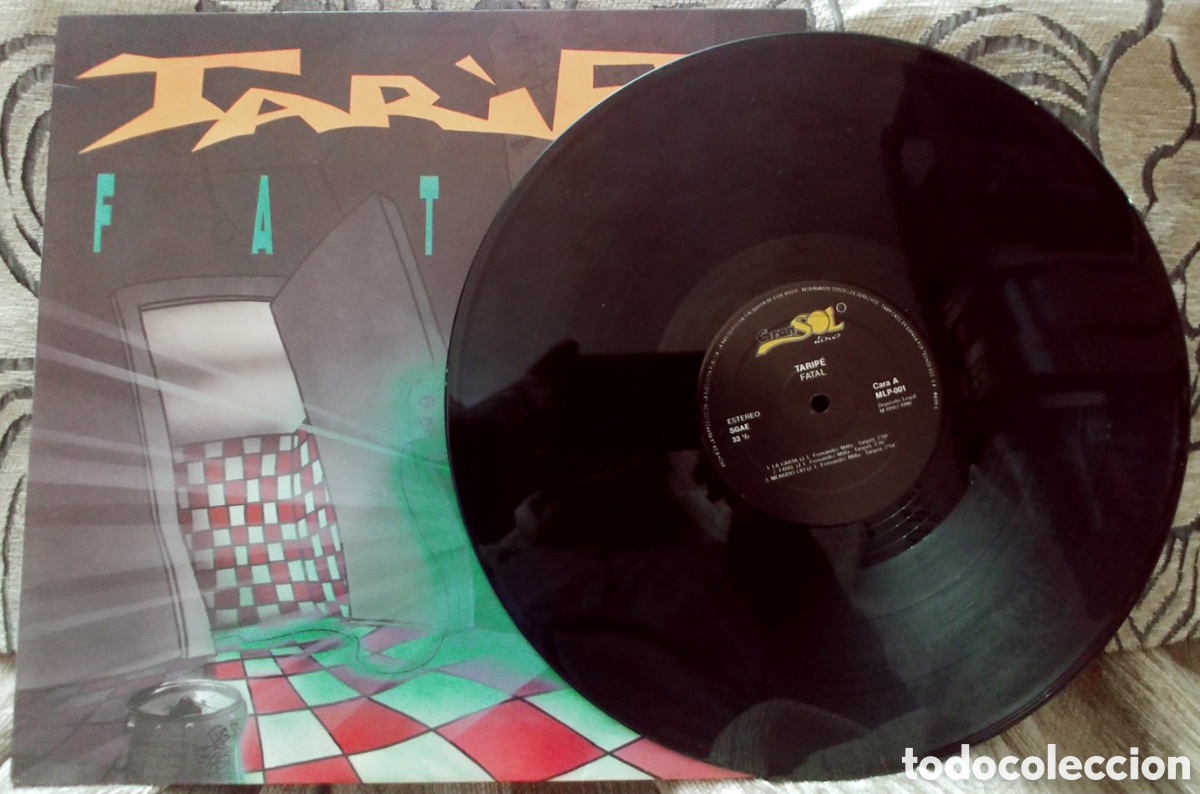 Discos de vinilo: TARIPE, FATAL, LP de 1990, como nuevo - Foto 4