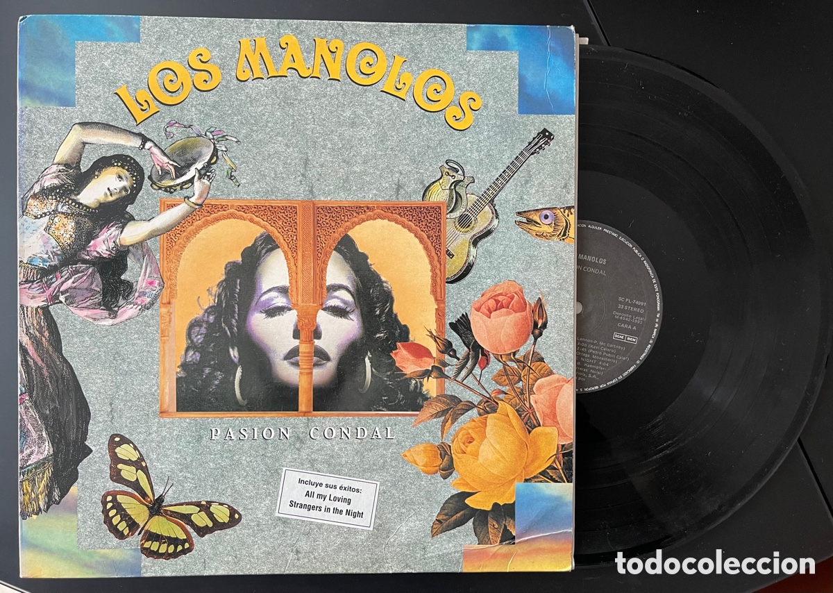 Discos de vinilo: Los Manolos pasion condal - Foto 1