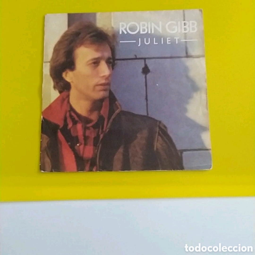 Discos de vinilo: Single Robin Gibb. Juliet / Hearts on fire - Foto 1