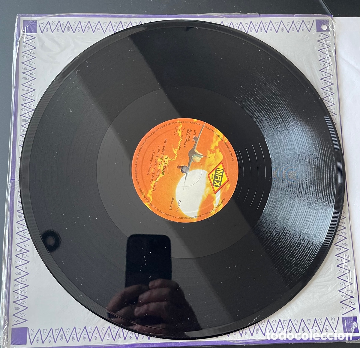 Discos de vinilo: Illusion why cant - Foto 3