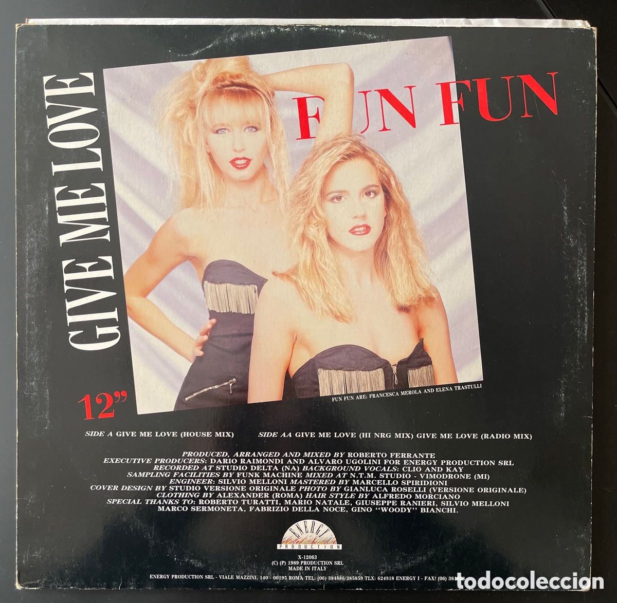 Discos de vinilo: Give Melove Fun Fun - Foto 2
