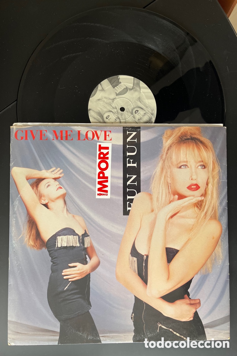 Discos de vinilo: Give Melove Fun Fun - Foto 1