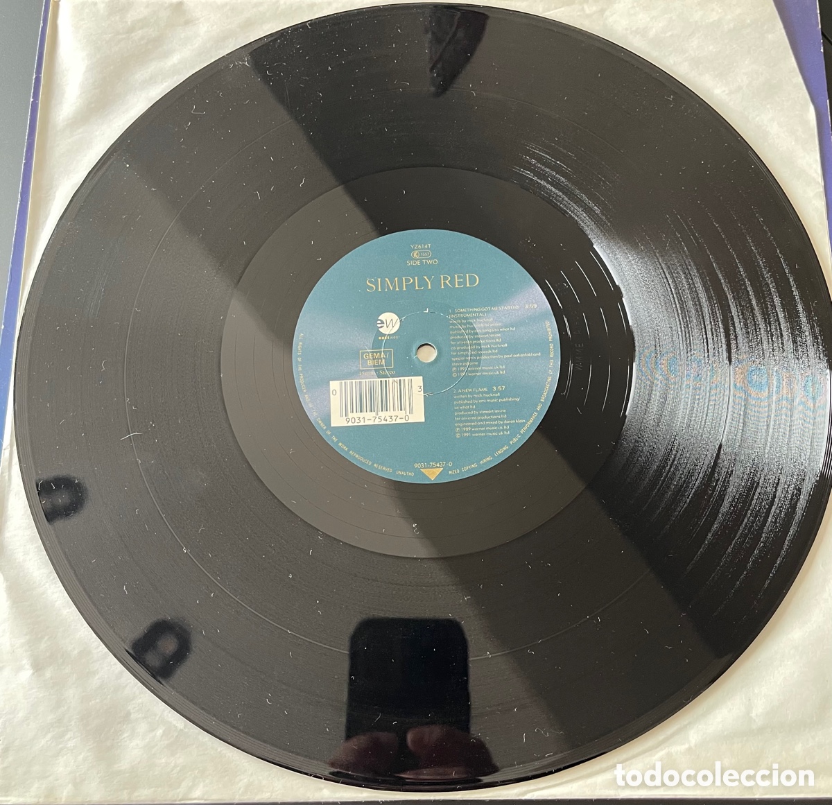 Discos de vinilo: Simply Red something got me started - Foto 3