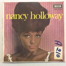 Discos de vinilo: NANCY HOLLOWAY. J’AI DU PERDRE MON CHEMIN. JE PRÉFÈRE. AIE, JE VEUX VIVRE. JE L’IMAGINE.. Lote 380483194
