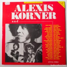 Discos de vinilo: ALEXIS KORNER- THE COLLECTOR SERIES 1972-1983- UK 2 LP 1988- DISCOS COMO NUEVOS.. Lote 380490199