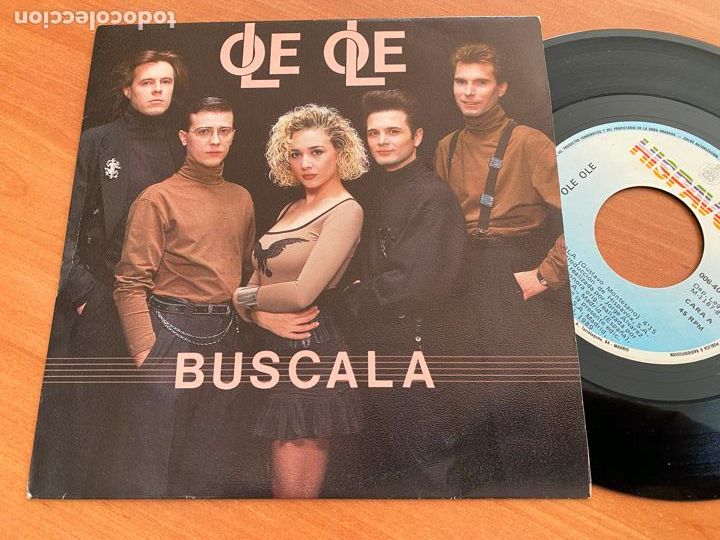 Discos de vinilo: OLE OLE (BUSCALA) SINGLE ESPA&Ntilde;A 1989 (EPI6) - Foto 1