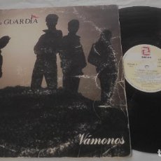 Discos de vinilo: LA GUARDIA - VÁMONOS,-LP-1988 -. Lote 380492434