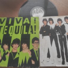 Discos de vinilo: TEQUILA-VIVA TEQUILA-ORIGINAL ESPAÑOL 1980-PORTADA EDICION VERDE-CONTIENE INSERT. Lote 380492674